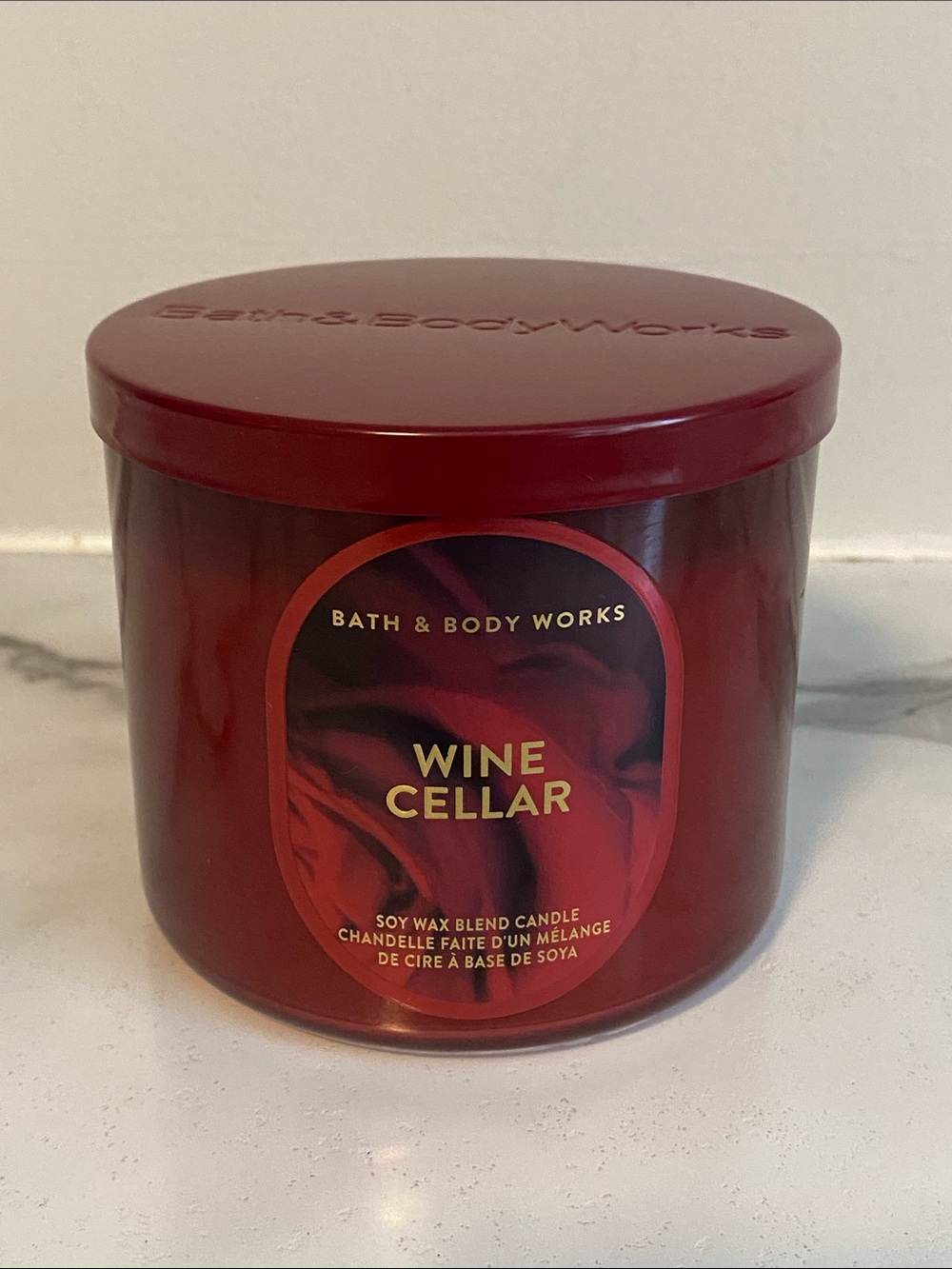Bath & Body Works 3-wick Candle Wine Cellar